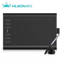 기안84 웹툰 그림 일러스트 액정 태블릿 전자노트 그림왕 H1060P 무선수위판 손그림판, 01 블랙, 01 36x24cm