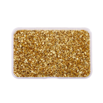 diy 에폭시 수지 실리콘 몰드에 대한 1 상자 분쇄 유리 돌 수지 충전 불규칙 깨진 돌 네일 아트 에폭시 공예 필러, 금