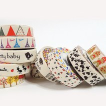 패브릭 접착 데코 테이프, 눈금자