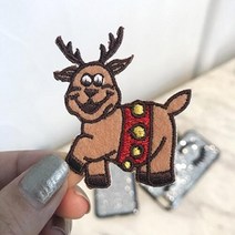아트박스/콤마라이프 와펜 큐티 루돌프 크리스마스 와펜스티커