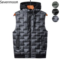 Sevenmoon 패딩조끼 빅사이즈 후드 M-8XL