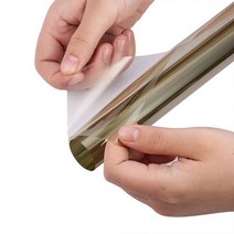 자동차 썬팅시공 썬팅필름 창 포일 태양 보호 필름 VLT 79% 앞 유리 그늘 자동 Tinting 사이드 스티커 50*300CM, vlt 79 percent