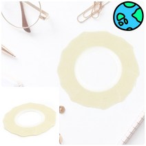 위천일 라인테이프 0.5MM 백색 라인테이프화이트0.5MM 디자인용테이프화이트0.5MM 흰색미술테이프0.5MM 미술용테이프화이트0.5MM, 1개