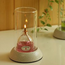 [원진엘앤비] 유리관+홀더세트 초 받침 유리관받침 바람막이유리관, 유리관+홀더 A타입(투명)세트