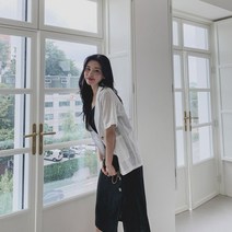 핏앤제이 - 나로브 캐주얼 린넨 반팔 자켓