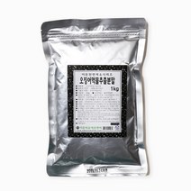 이든 천연색소 오징어먹물 1kg 블랙 검은색 검정색 제과제빵 떡 베이킹, 단품