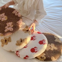 [위드기프트] 너~무편한 메모리폼 뽀글 곰돌이방석