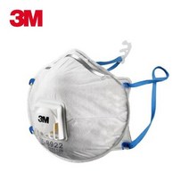 3M 방진마스크 8922 (1급/흄) 산업 공사 작업 마스크