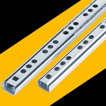 8 인치16 인치 볼베어링 서랍 슬라이드 가구 스틸 키보드 캐비닛 찬장 주자 2 개입, 450MM