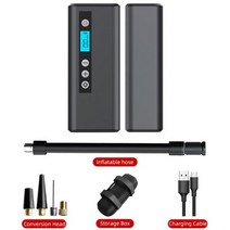 공기압자동차 전기 공기 압축기 휴대용 타이어 팽창기 보트 오토바이 자전거 주입기 매트리스 송풍기 무선, 03 air pump-4000mAh