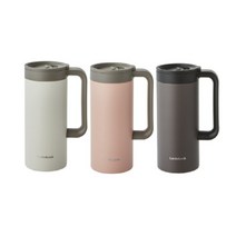 브랜드없음 락앤락 테이블 머그 473ml (아이보리/핑크/그레이) (LHC4247), 핑크, 선택완료