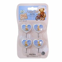 노노스 하트 행거 (4P) 벽걸이후크 고리 소품, 단품, 단품