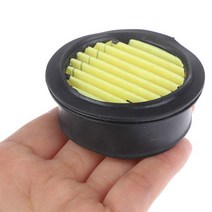 소형콤프레샤 필터 저소음 에어컴프레셔 공기 소음기 공기 압축기 수나사 캐니스터 소음기 구멍 직경 약, 빨간색, 02 빨간