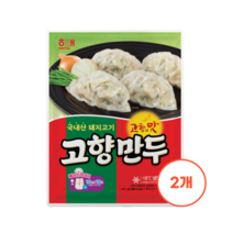 고향만두 1.4kg 2봉, 2개, 1400g