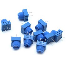 Sscon 10pcs 100K Ohm Breadboard Trim Potentiometer with Knob null, 1, Sscon 10pcs 100K Ohm Breadboar