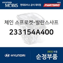 체인 스프로켓-발란스샤프트 우측 (233154A400) 현대모비스 부품몰 그랜드 스타렉스 리베로 쏠라티