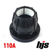 HJS 신규격 PE 후렌지 소켓 110A (수도용 이음관 110mm ISO 신KS 규격), 1개