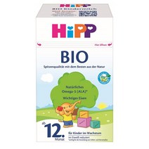 힙 킨더밀쉬 12개월 바이오 600g x 4팩 독일 내수용 직구 힙분유 HIPP