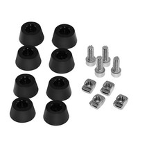 가성비 3D프린터 4/8 진동 방지 피트 세트 i3 MK3 프린터 고무 랜딩 LabX1 P1P Ender3 CR10, 02 8PC