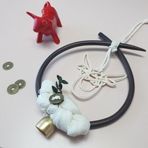 소코뚜레 소고삐 소뚜레 걸기, B타입(다크브라운)