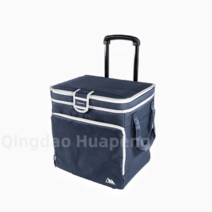 캠핑아이스박스보온하다옥외휴대하다캐리어, 37.5cm*32cm*41cm, 푸른 색