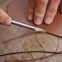 가죽피할기 가죽공예 가죽 트리머 가장자리 스카이빙 DIY 공예 절단 바느질 칼 1 개 지갑 도구 0.8/1/1.2/, 04 1.6mm
