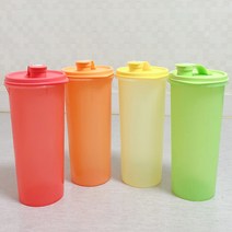 타파웨어 물병 물통 슬림물통 메이플 1000ml 4P
