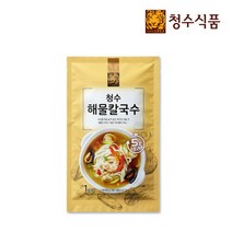 청수식품 해물칼국수 1인분 110g, 단품
