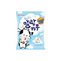롯데웰푸드 [캔디]말랑카우 밀크 아이간식 군것질 158g, 29개