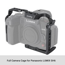 panasonic lumix gh6 내장 arca-swiss 퀵 릴리스 플레이트용 smallrig 전체 카메라 케이지 휴대용 카메라 케이지 키트 3784
