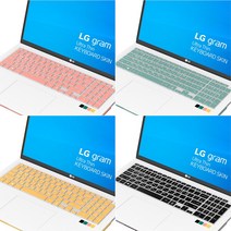 보이아 LG 그램 노트북 키스킨 키보드 커버 ZD90P Z90P ZD95P Z95P 민트 16인치, 17인치(17ZD95P 17Z95P), 키스킨 블랙, 1개