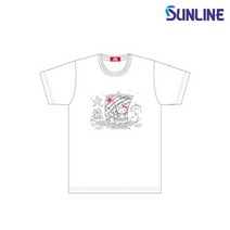 선라인 헬로키티 반팔티셔츠 낚시어린이 SKT-1816, L-960057, 화이트