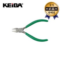 게이바 정밀니퍼 HTD04 4인치 미니 일본산 전자 정밀 플라스틱 니퍼 KEIBA 컷팅 절단, 단품, 1개