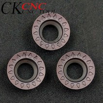 저렴한 10pcs RPMT10T3MOE-JS VP15TF JS MOE 카바이드 밀링 인서트 선반 공구 CNC 커터