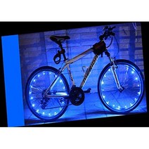 일본직발송 9. YY . GIFT YYGIFT 자전거 휠라이트 자전거 타이어 라이트 방수 LED 휠라이트 20LED 플래시, One Size_블루, One Size_블루, 블루