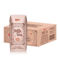 필네이처 리타 맛도 가격도 착한 밀크티 홍차 200ml, 48팩