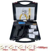 신제품 70W 플라스틱 용접기 용접건 자동차 범퍼 수리 키트 200/600/1000 Pcs 핫 스테이플 공구 키트 웰더 건 차량용, 해외, 220V, 상자를 가진 1000Pcs