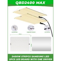 수경재배기 LED 성장 조명 600W 800W 1000W 1200W 1500W 실내 식물 꽃 묘목에 대한 전체 스펙트럼 식물 램, 11 QBD2400 MAX_02 EU