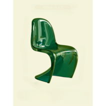 비트라 팬톤 고스트 체어 카페 인테리어 S의자, 투명 그린