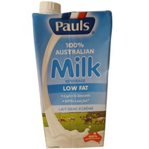 호주 수입 멸균우유 폴스 무지방 우유 1L 1개