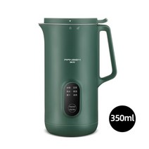 우유거품기 220v 두유 기계 두유 제조기 전기 과즙 짜는기구 믹서기 자동 두유 쌀, 350ml 그린, 에게