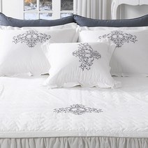 [마리오아울렛] [클푸] 호텔베딩-알러지케어 면60수 혼방 프리미엄 로벨리아 자수 패드 SS, 선택/단품