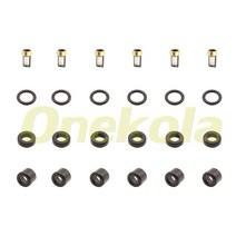 Toyota Hilux Vigo 2TR 자동차 스타일링 용 연료 인젝터 수리 키트 23250-0c050 23209-0C050, 02 6 piece set, 02 6 piece set