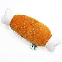 죠스펫 봉제인형 강아지장난감 고양이장난감 펫토이 파 문어 꽁치 물고기 오징어 당근등, 펫토이 ( 갈비 장난감) 바베큐장난감, 1개