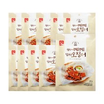철판에 메메 잘구운 오징어 37gx10개, 단품