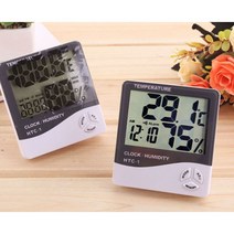 신생아 정확한 온습도계 온도습도 온습도 센서 수유일지 전자 디지털 실내 온도계 습도계, 단일