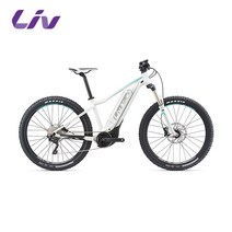 자이언트 자전거 리브 발 E Pro 스마트 전동 보조 여성 스포츠 산악 자전거, 엔젤 화이트 27.5X405 S 키 160-170, 27.5인치