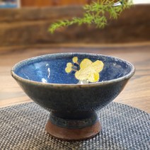 보산토기 시리얼컵 빙수그릇(팥빙수그릇) 요거트그릇 아이스크림컵 진달래 Y 도자기 600ml, 블루