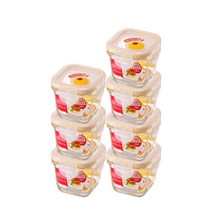 락앤락 유로스팀홀 정사각 300ml_7개