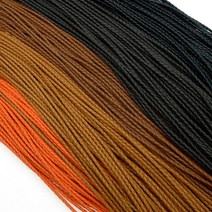 마이레더툴 가죽공예 인조 가죽 트위스트 끈 굵기5mm *1미터가격*, 블랙